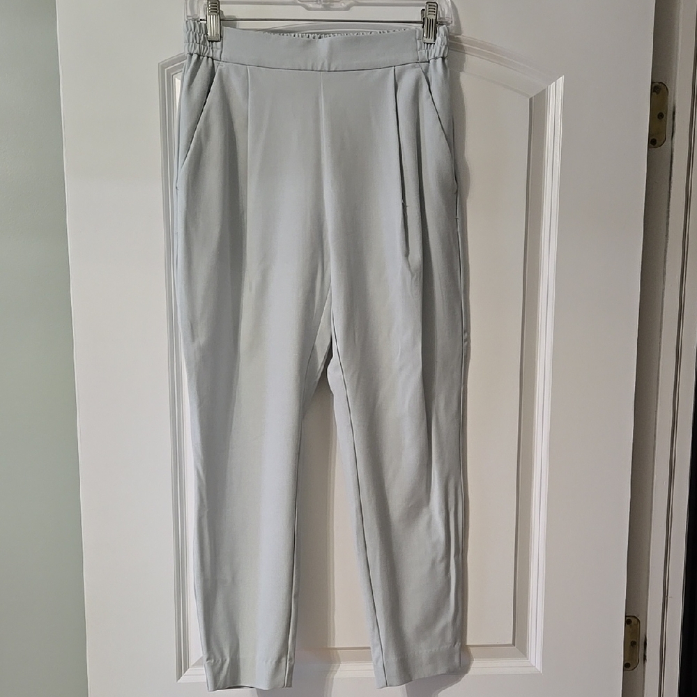 AllSaints Light Gray Aleido Tri Trouser Pants